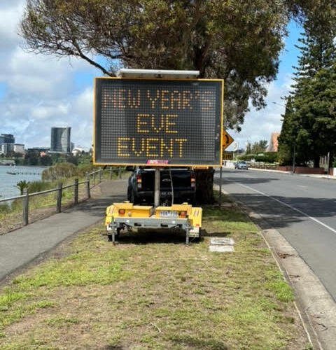 New Year's Eve event traffic management